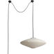 Roswell 1 Light 19.7 inch Matte Black Pendant Swag Light Ceiling Light