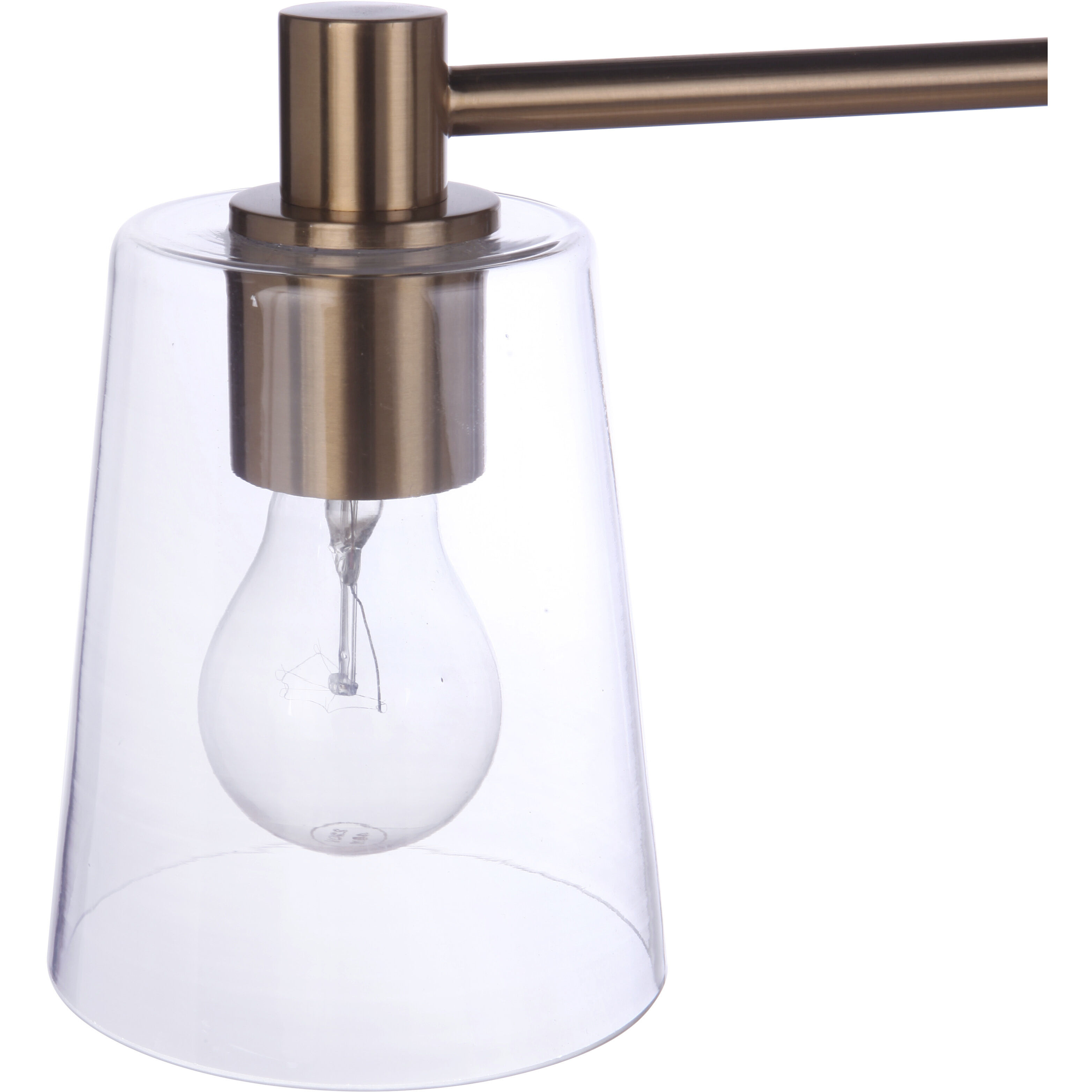Emilio 5 Light 42 inch Satin Brass Vanity Light Wall Light