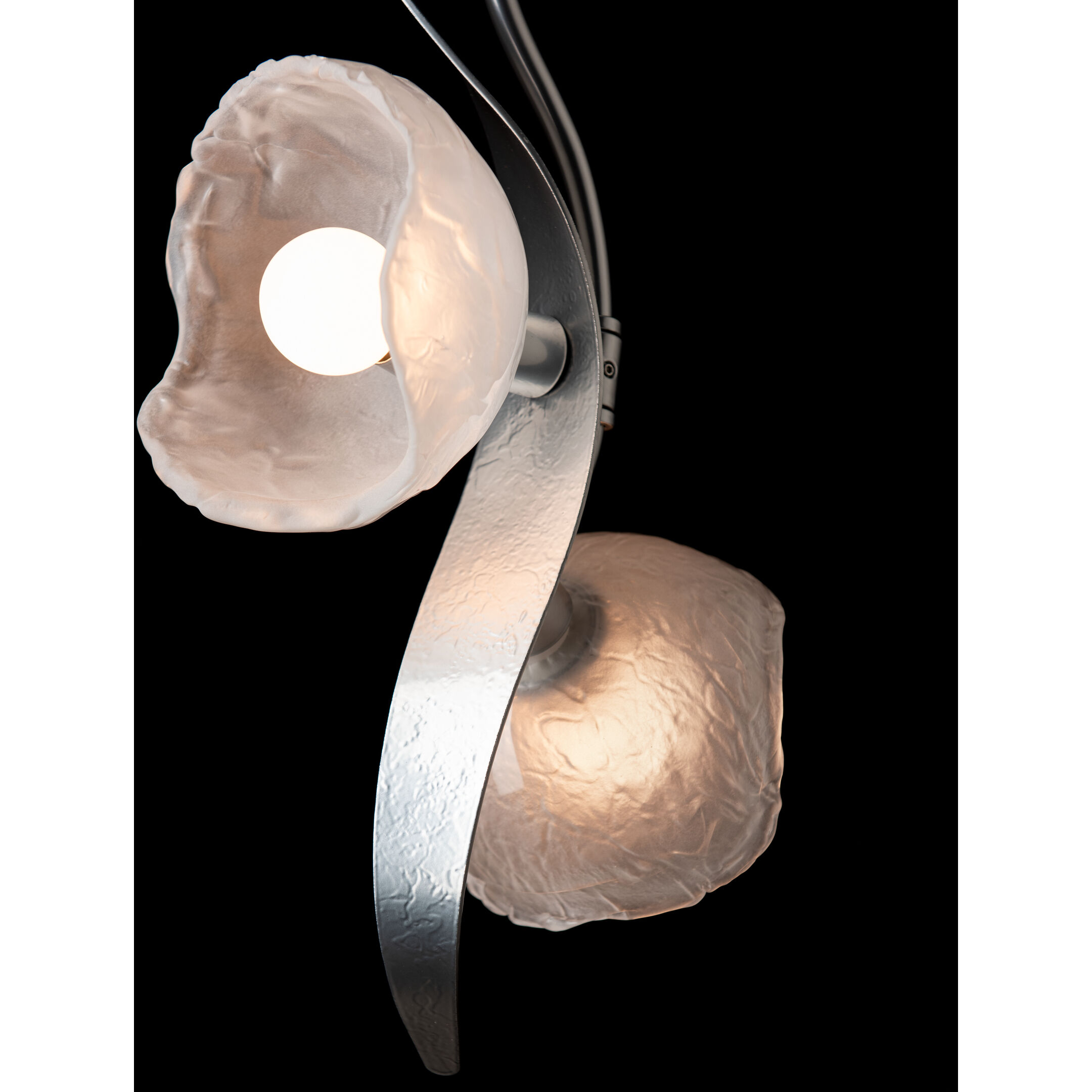 Mika 2 Light 9.7 inch Sterling Pendant Ceiling Light