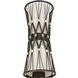 Joliet 2 Light 6 inch Rumba Wall Sconce Wall Light