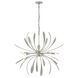 Dahlia 6 Light 32.7 inch Sterling Chandelier Ceiling Light