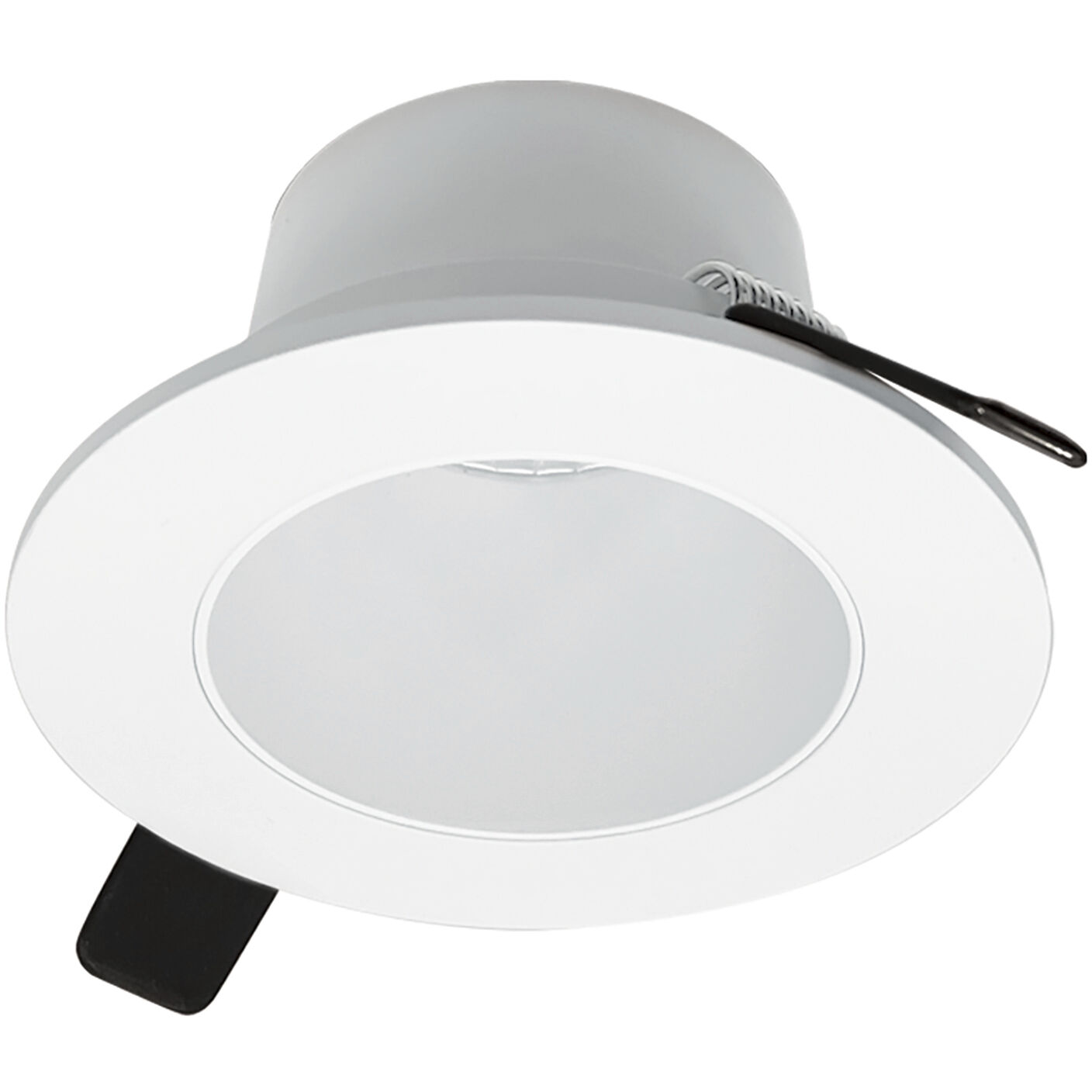 Iolite Can-Less Matte Powder White Recessed Trim