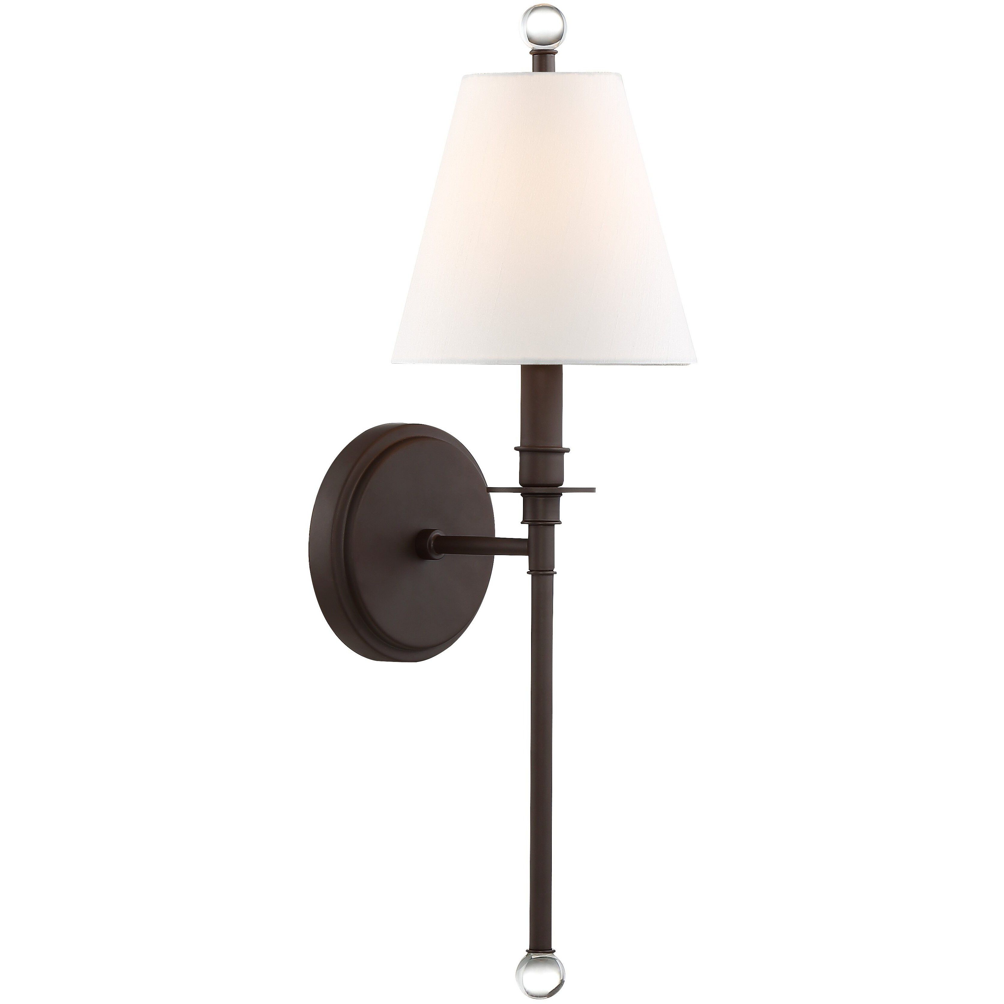 Riverdale Bath Sconce Wall Light in Dark Bronze