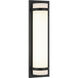 Brampton LED 6.88 inch Matte Black Wall Sconce Wall Light
