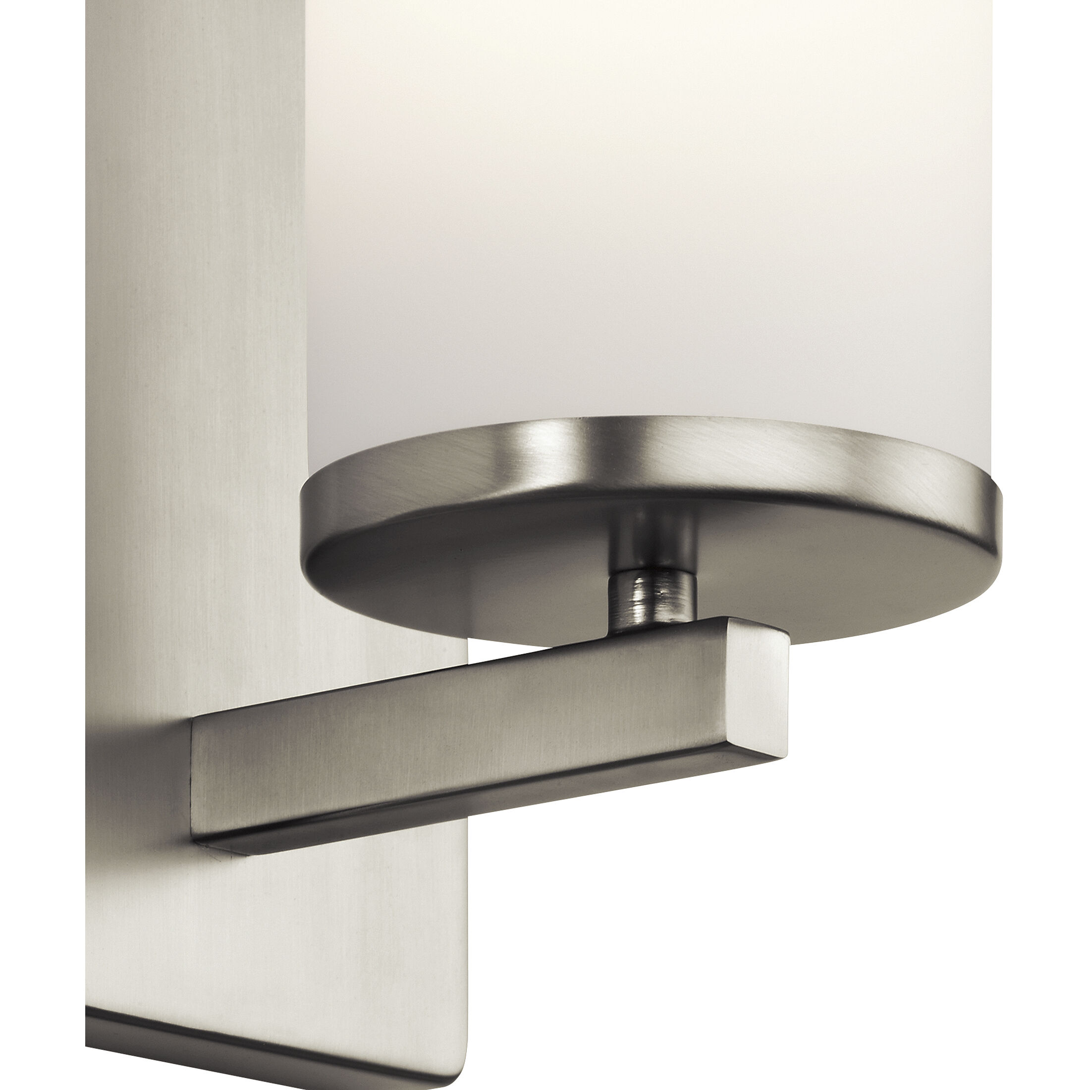 Crosby 1 Light 5 inch Brushed Nickel Wall Bracket Wall Light