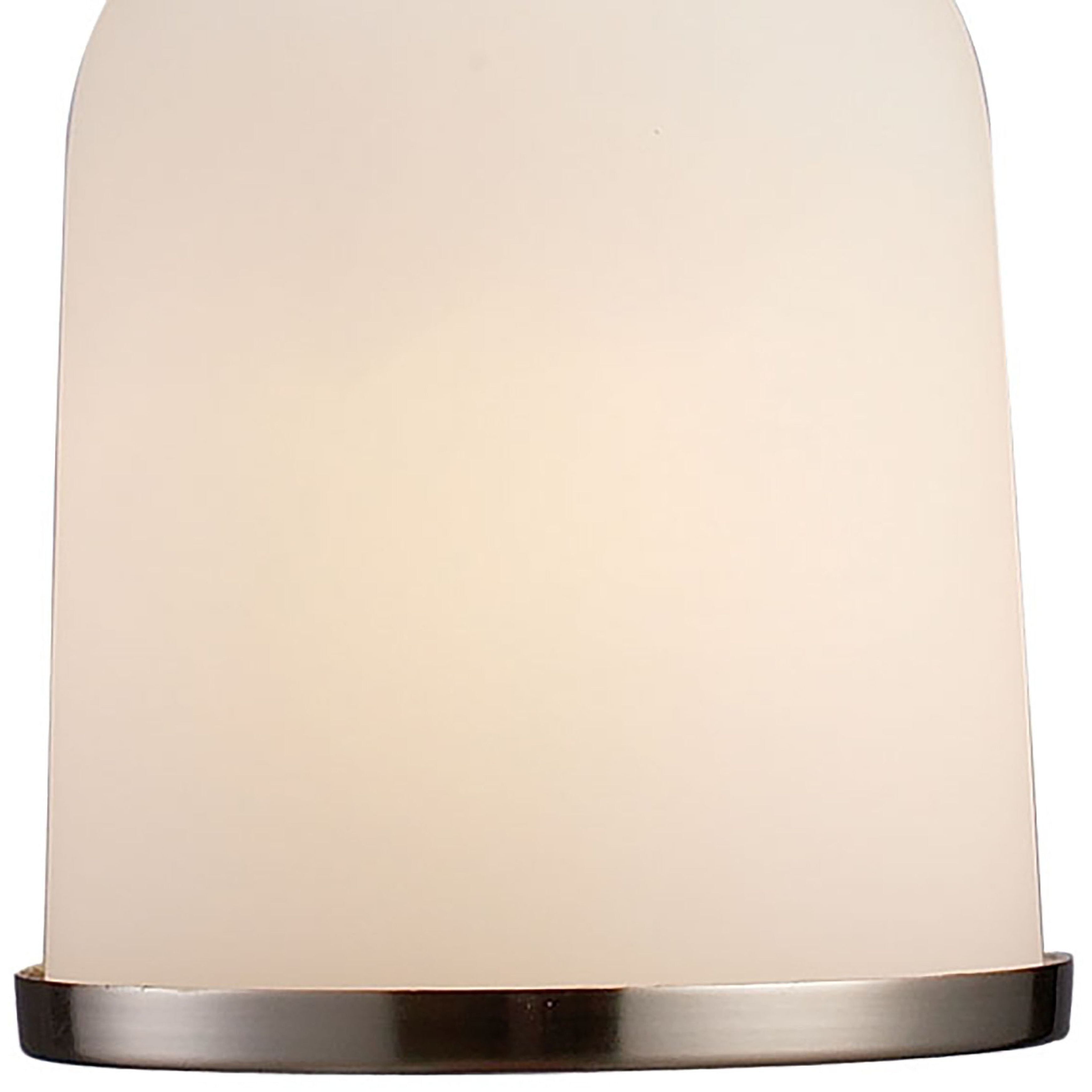 Brooksdale 1 Light 5 inch Satin Nickel Pendant Ceiling Light