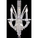 Eclipse Fashion 2 Light 11 inch Silver Wall Sconce Wall Light