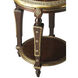 Ranthore Round Brass 24 X 20 inch Artifacts Accent Table