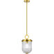 Myla 1 Light 8.6 inch Vintage Brass Pendant Ceiling Light