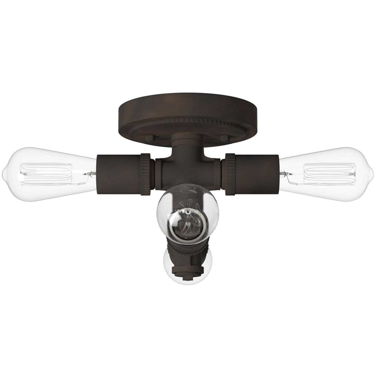 Wymer 4 Light 6.26 inch Zinc Flush Mount Ceiling Light