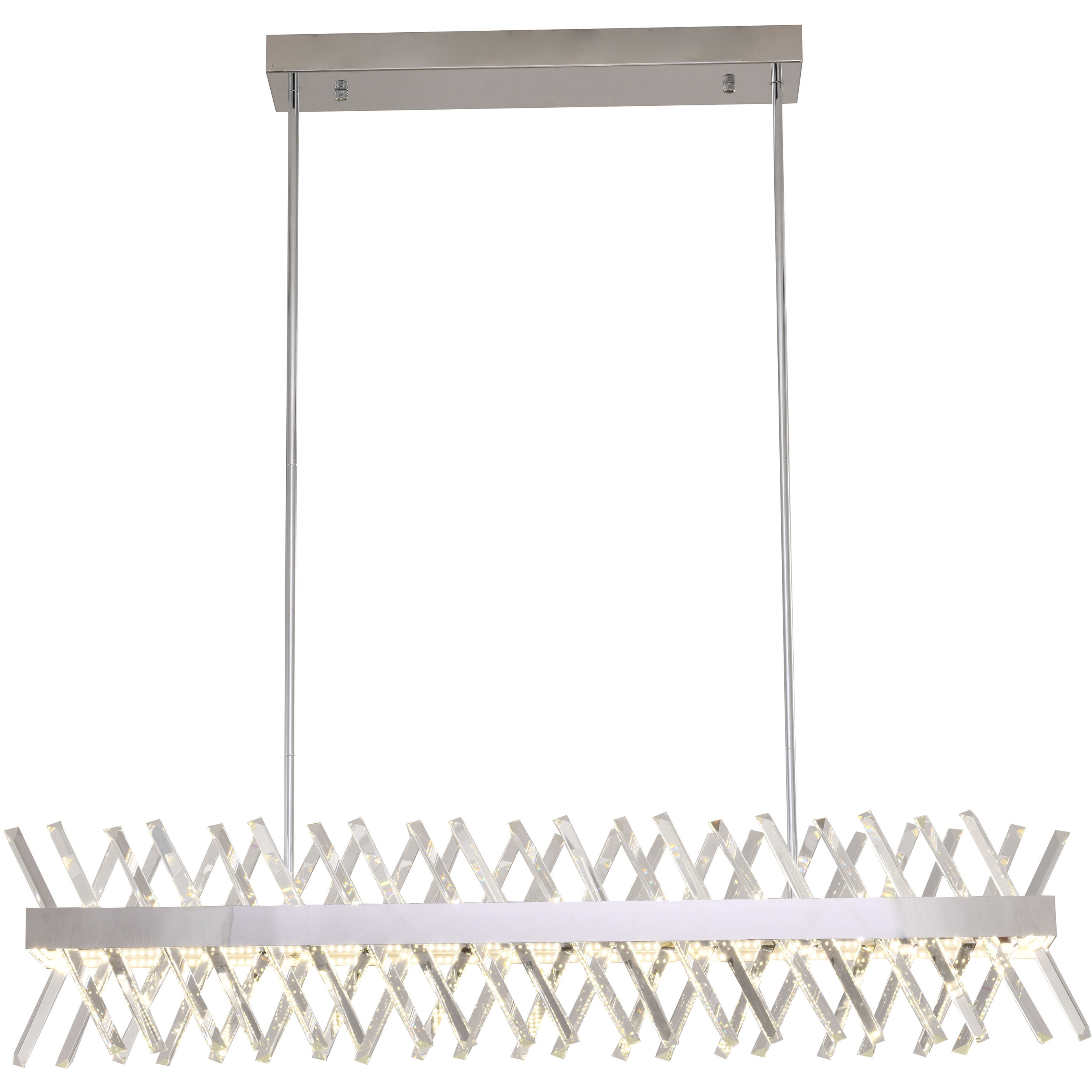 Canada LED 6 inch Chrome Chandelier Ceiling Light