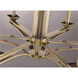 Trumbull 6 Light 26 inch Antique Brass Chandelier Ceiling Light