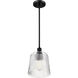 Grayson 8 inch Matte Black Pendant Ceiling Light