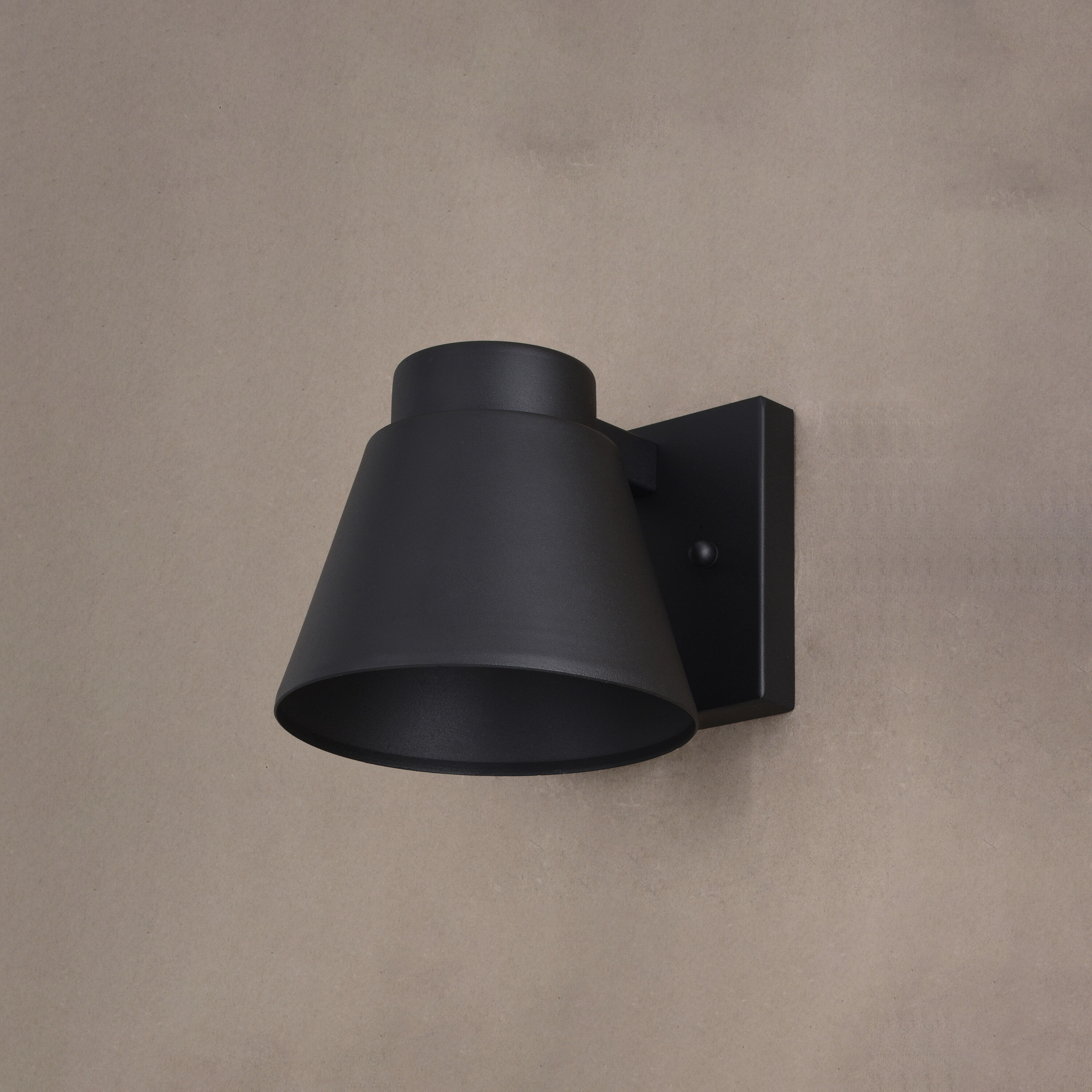 Evans LED 5.5 inch Textured Black Outdoor Wall Sconce
