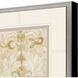Fragmento Metallic and Beige and Neutral Framed Art, The Studio
