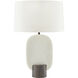 Slater 26 inch 150 watt Ivory Lamp Portable Light