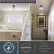 Dalton 1 Light 8 inch Matte Black Flush Mount Ceiling Light
