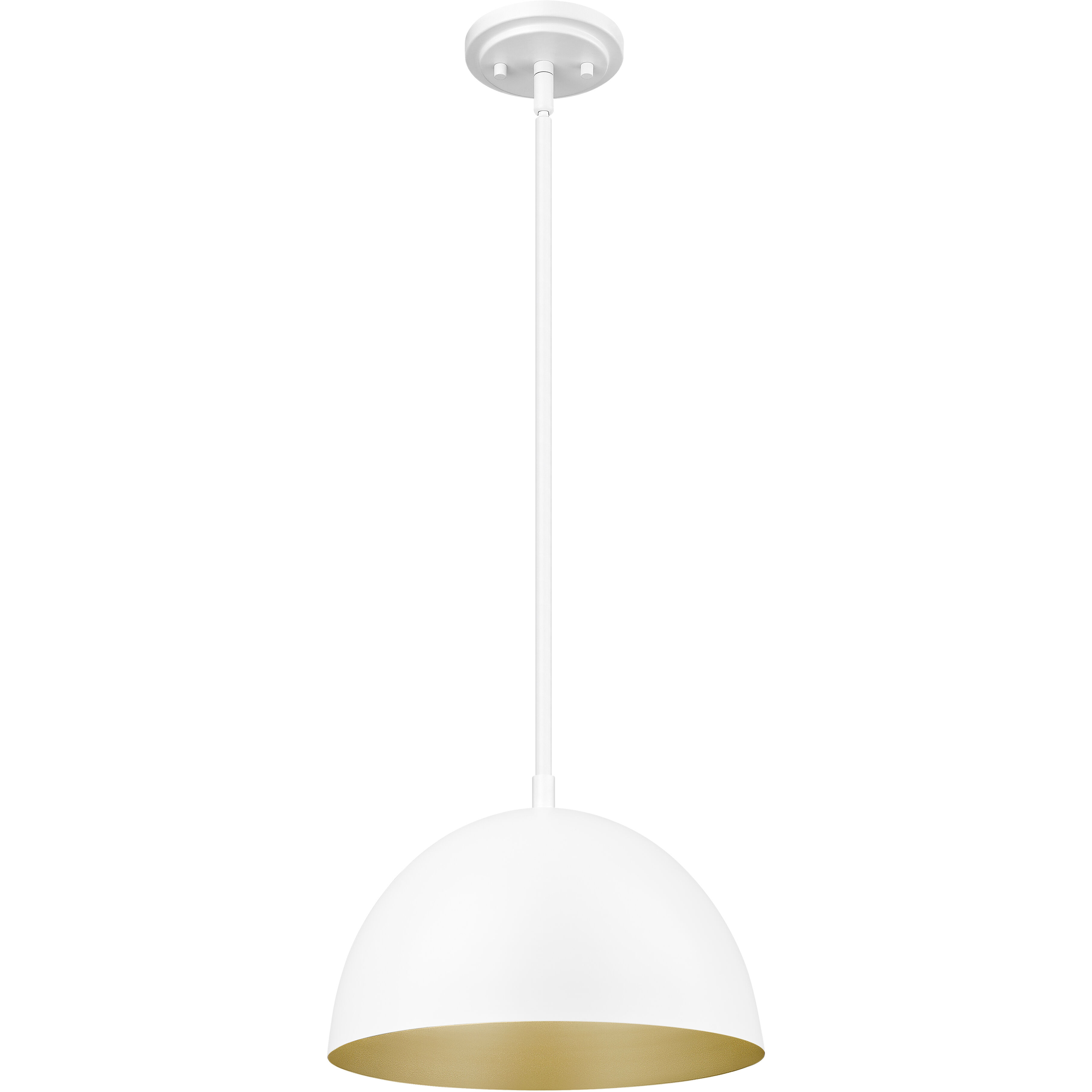 Vega Pendant Ceiling Light in Matte White