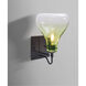 Melo LED 7 inch Black Wall Sconce Wall Light