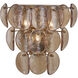 Uroko Wall Sconce Wall Light in Polished Winter Brass