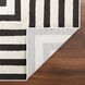 Optika 158 X 118 inch Black/White Rug in 10 x 13