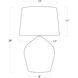 Georgian 28 inch 150.00 watt Natural Table Lamp Portable Light