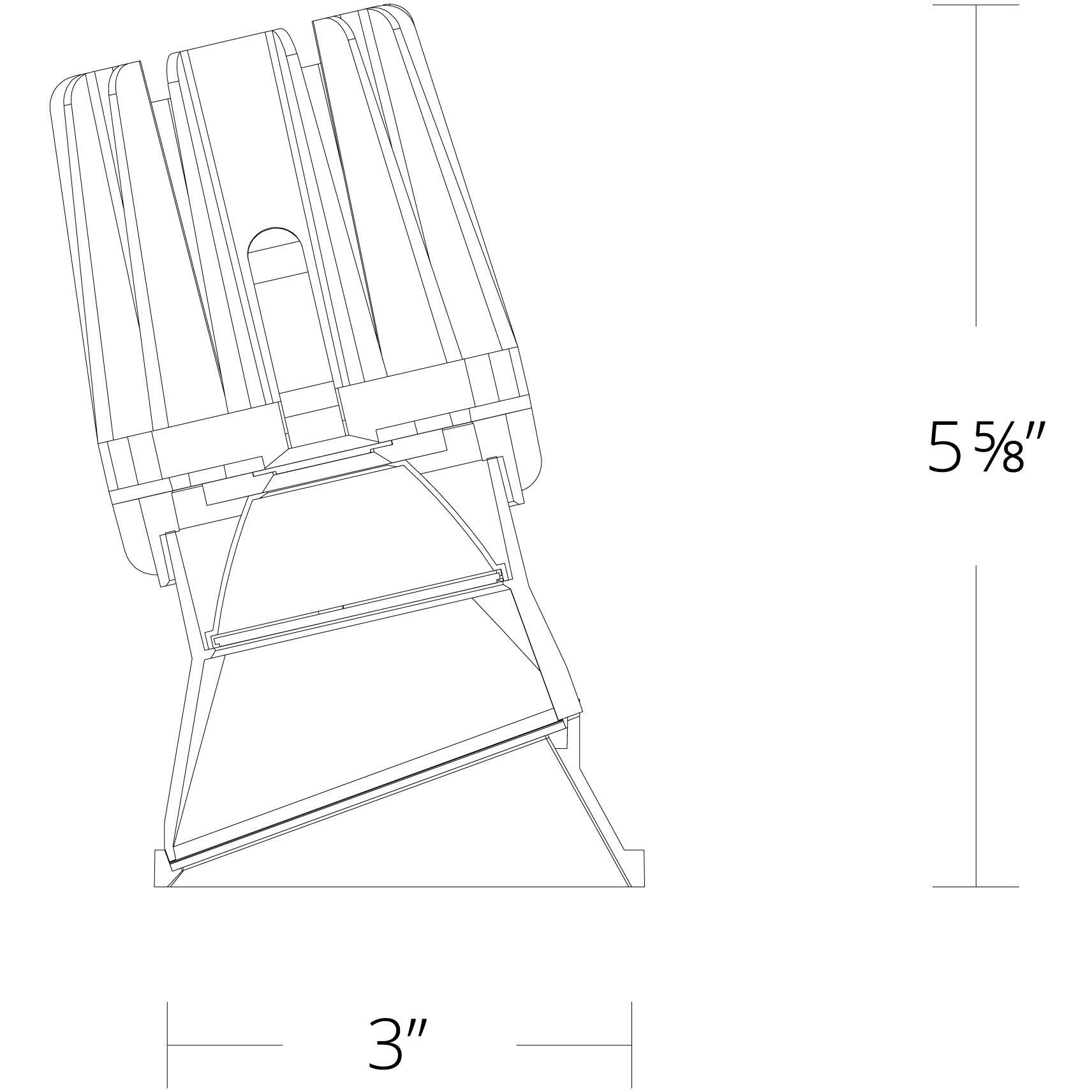 FQ Integrated LED White Recessed Trim in 1800-3000K, 4" LED