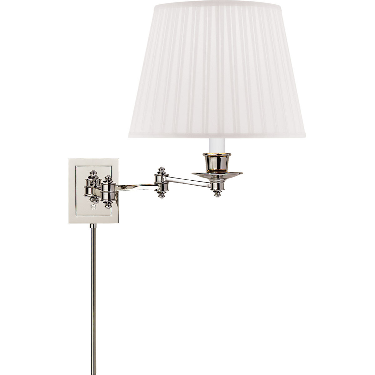 Swing Arm Sconce 1 Light 17.50 inch Swing Arm Light/Wall Lamp