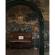 Deauville 55 inch 75 watt Natural and Polished Brass Floor Lamp Portable Light, Suzanne Duin Collection