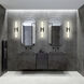 Elon Vanity Wall Light in Matte Black