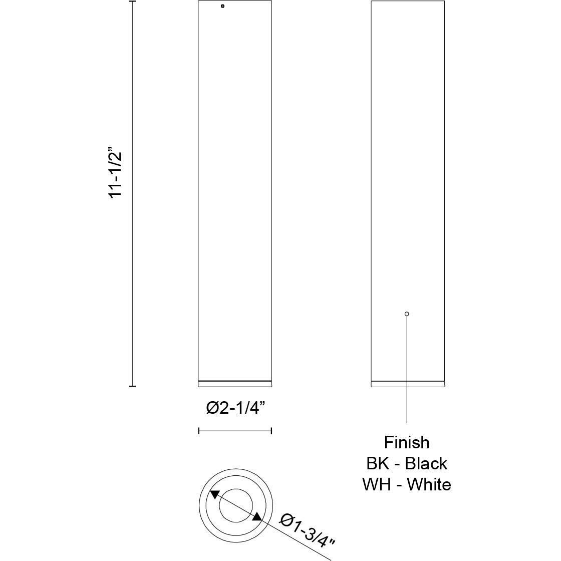 Lorna LED 2.25 inch White Flush Mount Ceiling Light