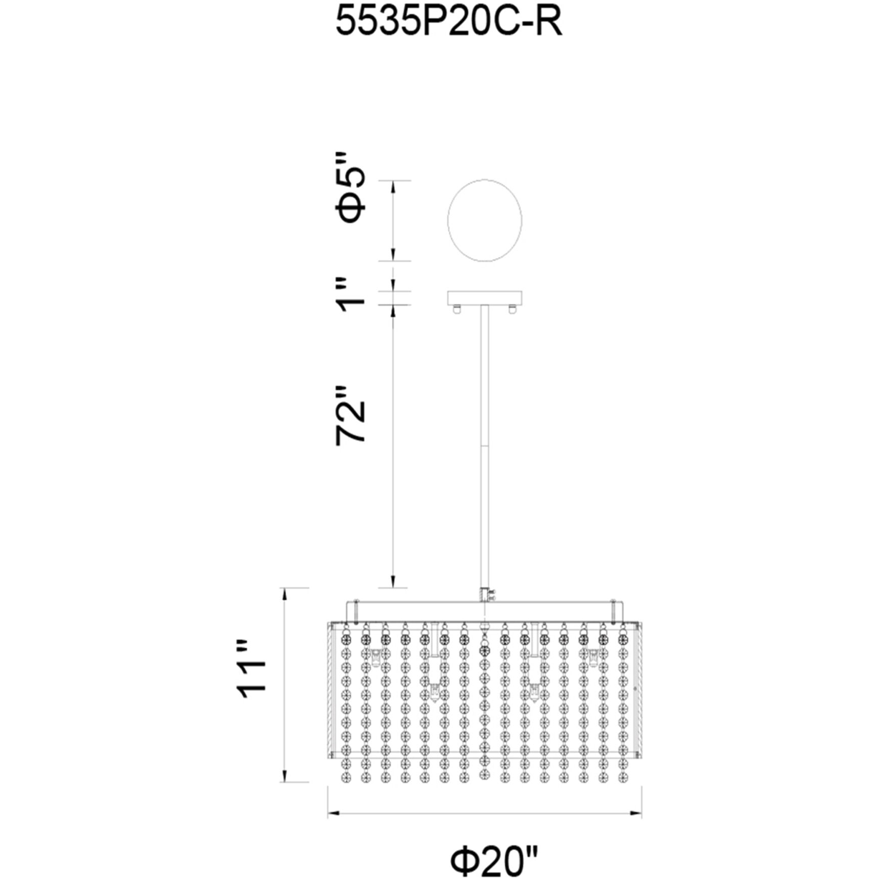 Claire 12 Light 20 inch Chrome Drum Shade Chandelier Ceiling Light