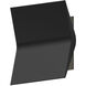 Turo 1 Light 6.5 inch Satin Black ADA Wall Sconce Wall Light