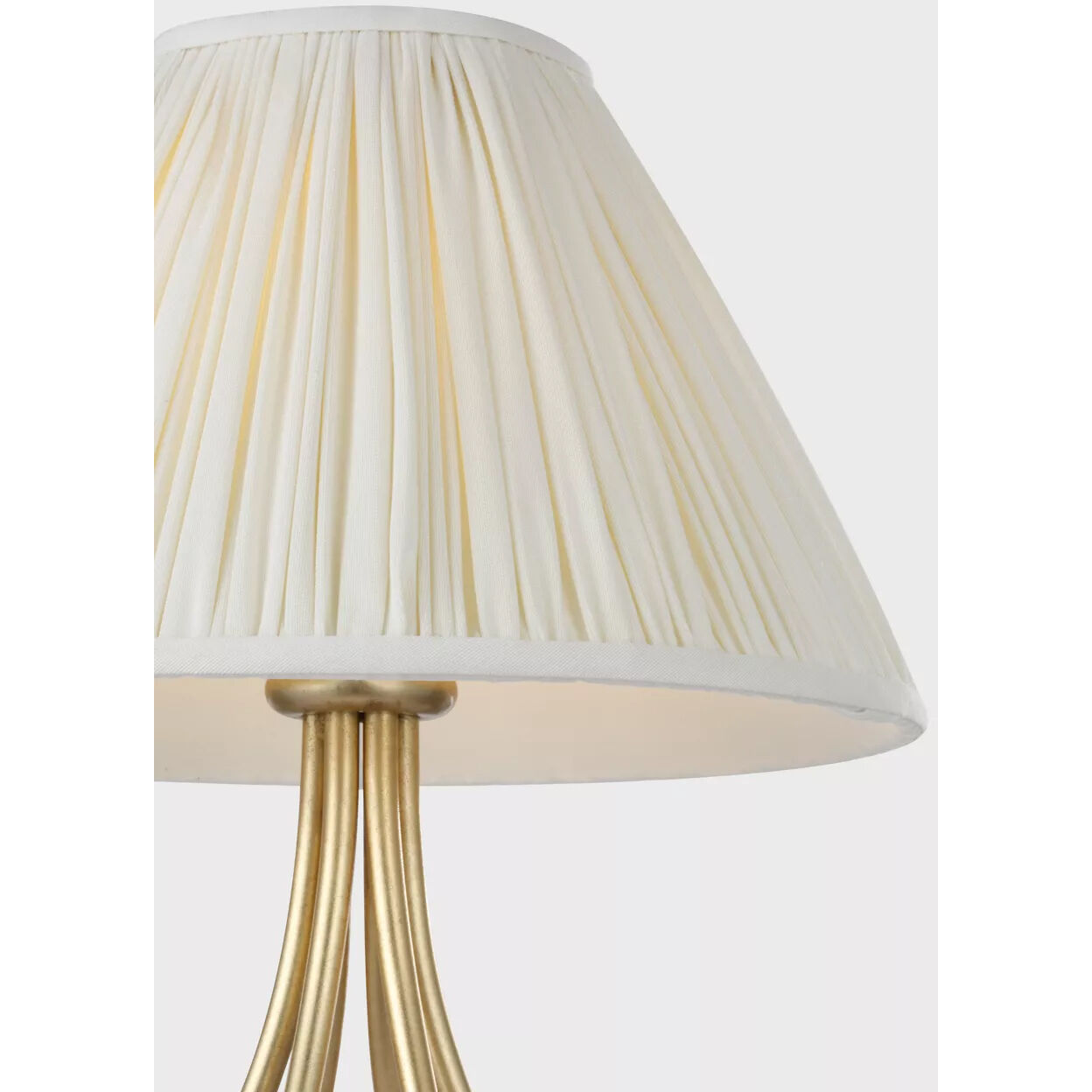 AERIN Jeanne 13.25 inch 1.7 watt Gild Cordless Accent Lamp Portable Light in Silk Pleated