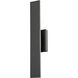 Stylet LED 3.75 inch Sand Black Outdoor Wall Light