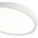 Mio LED 12.63 inch White Flush Mount Ceiling Light