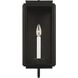 Edgar 1 Light 18.63 inch Textured Black Outdoor Wall Lantern