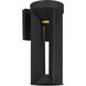 Aura LED 12.13 inch Sand Black Outdoor Wall Sconce