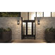 Neville 1 Light 5 inch Matte Black Outdoor Lantern