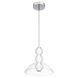 Elway LED 12 inch Polished Chrome Pendant Ceiling Light