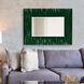 Zenith 39 X 31 inch Hunter Green Mirror