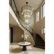 Park Row 18 Light 32 inch Matte Black and French Gold Chandelier Ceiling Light