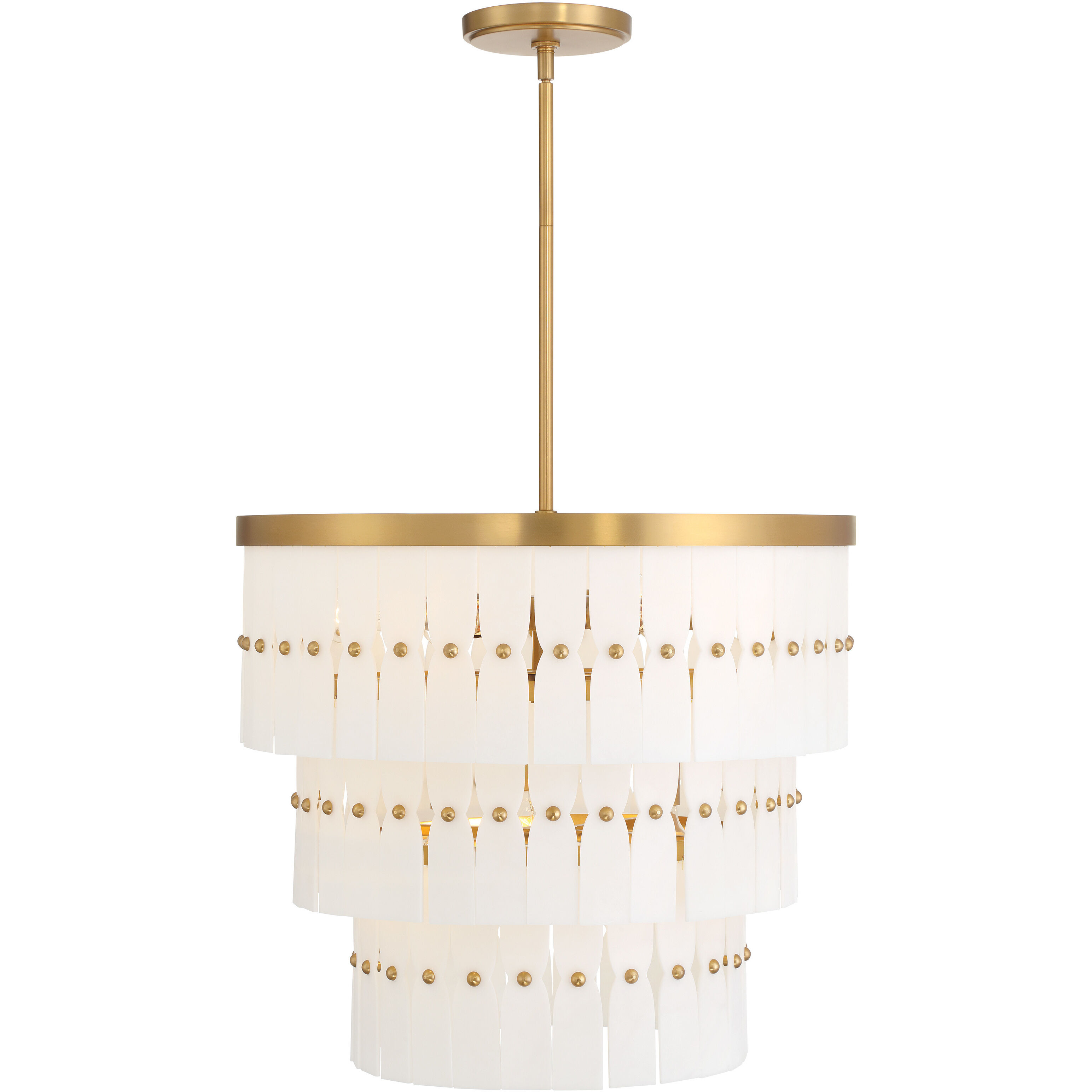 Coronelle 9 Light 26 inch Legacy Brass Pendant Ceiling Light