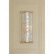Sommers Bend 1 Light 7 inch Capiz Shell Gold Wall Sconce Wall Light