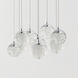 Orb II LED 21.75 inch Polished Chrome Multi-Light Pendant Ceiling Light