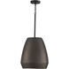Della 1 Light 14.25 inch Terracotta Umber Pendant Ceiling Light