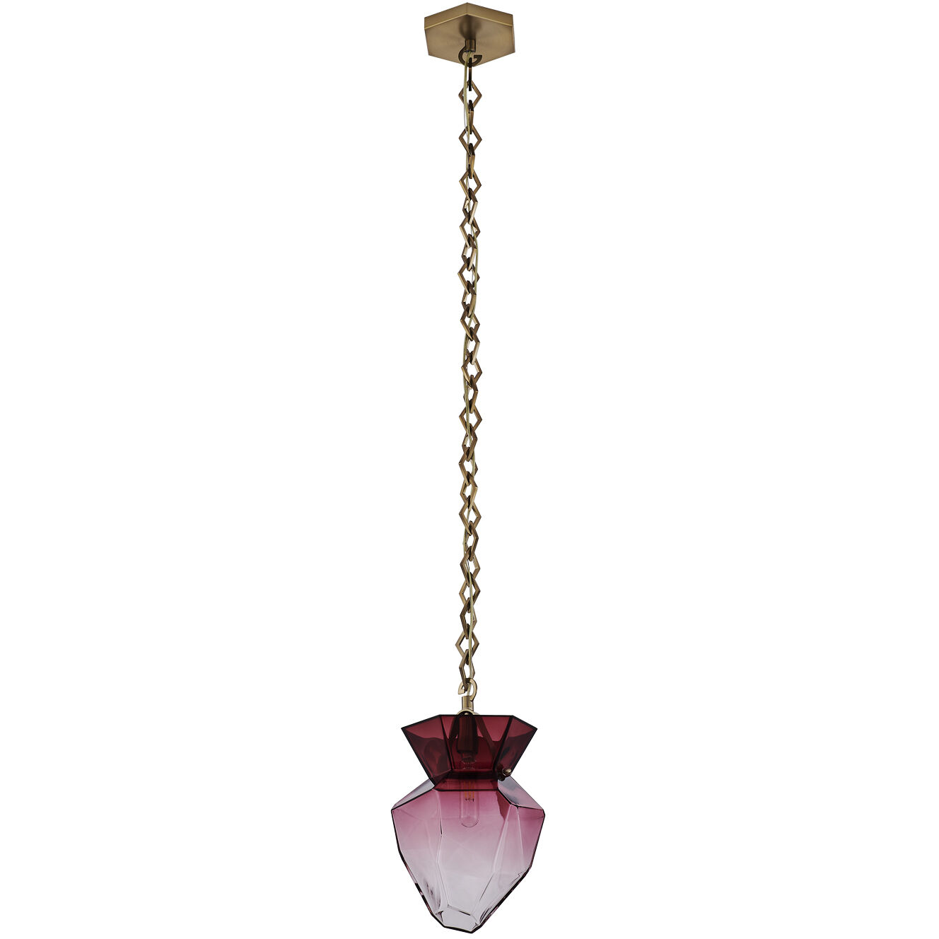 Bolsa 1 Light 8 inch Winter Brass Pendant Ceiling Light