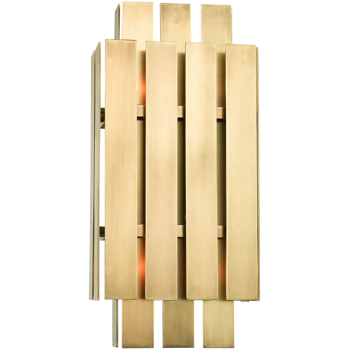 Greenwich 2 Light 6 inch Natural Brass ADA ADA Wall Sconce Wall Light