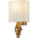 Nicholls 1 Light 7 inch Gold Leaf ADA Sconce Wall Light