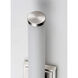 Optic LED 4.75 inch Satin Nickel Bath Vanity Wall Light